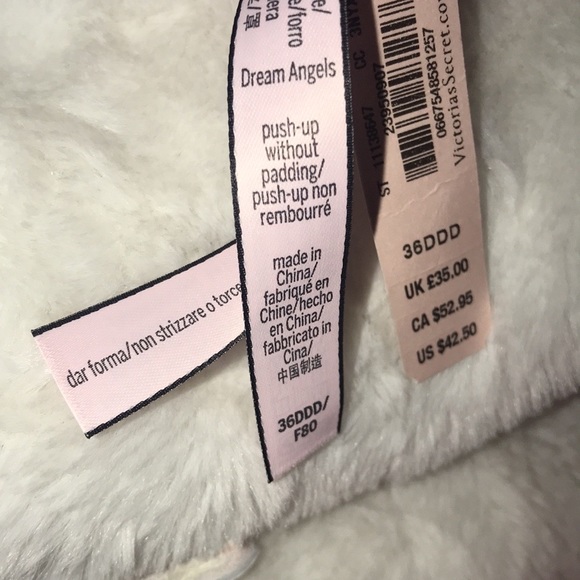 Victoria’s Secret 36DDD Dream Angels pink - Picture 4 of 6